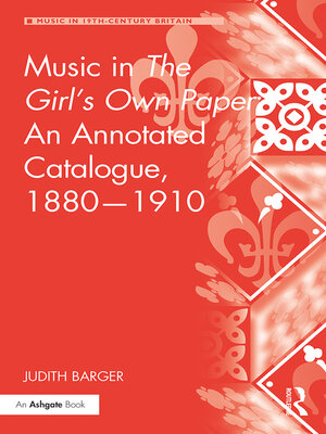 cover image of Music in the Girl's Own Paper